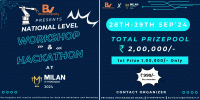 National Level Workshops & Hackathon for the Next Tech Revolution'24 Workshops & Hackathon Poster